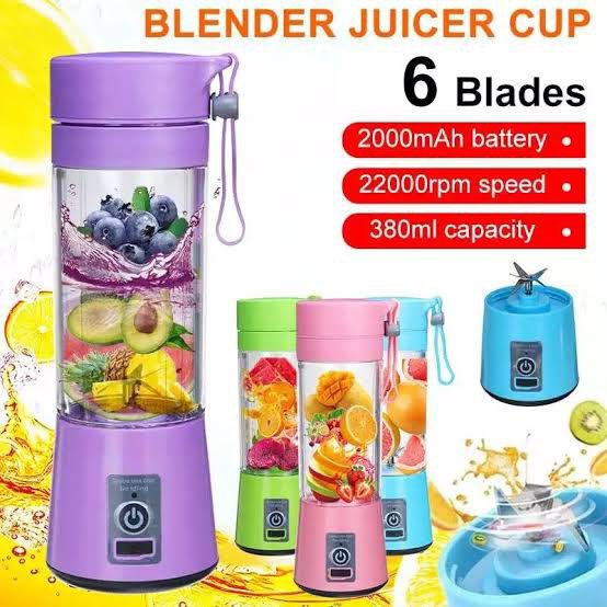 Portable Blender USB Mixer Electric Juicer Machine