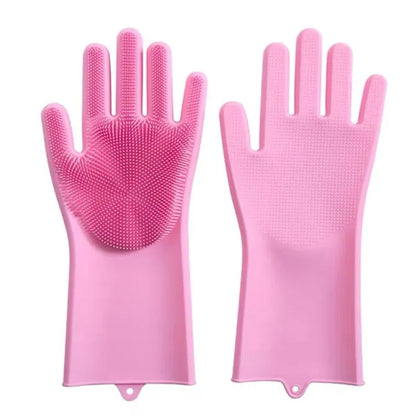 TC Reusable Silicone Magic Washing Gloves