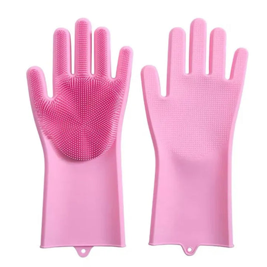 TC Reusable Silicone Magic Washing Gloves