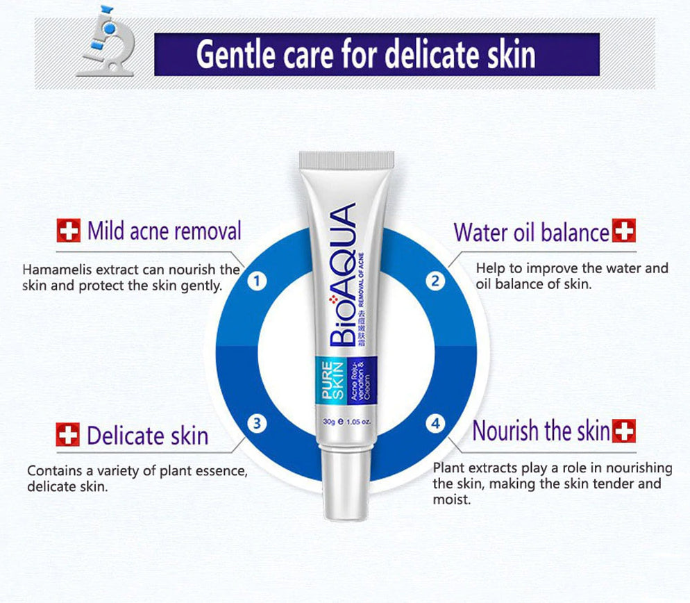 BIOAQUA Skin Care Acne Face Treatment