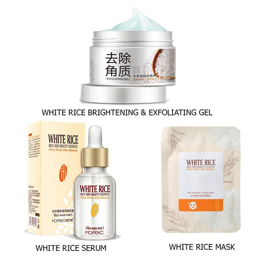 White Rice Glowing Beauty Care Series- Pack Of 3