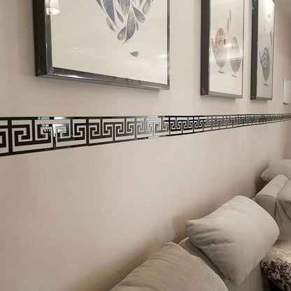 10Pc Acrylic with Adhesive Wall Decor