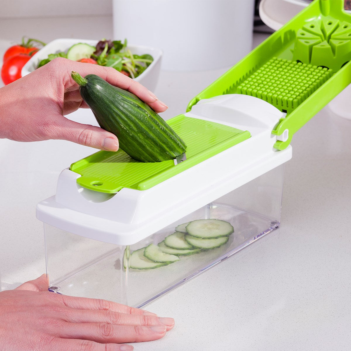 12 Pieces Nicer Dicer Plus Fruit & Vegetable Slicer