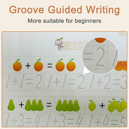 Magic Practice Copybook 4Books+Magic Pen