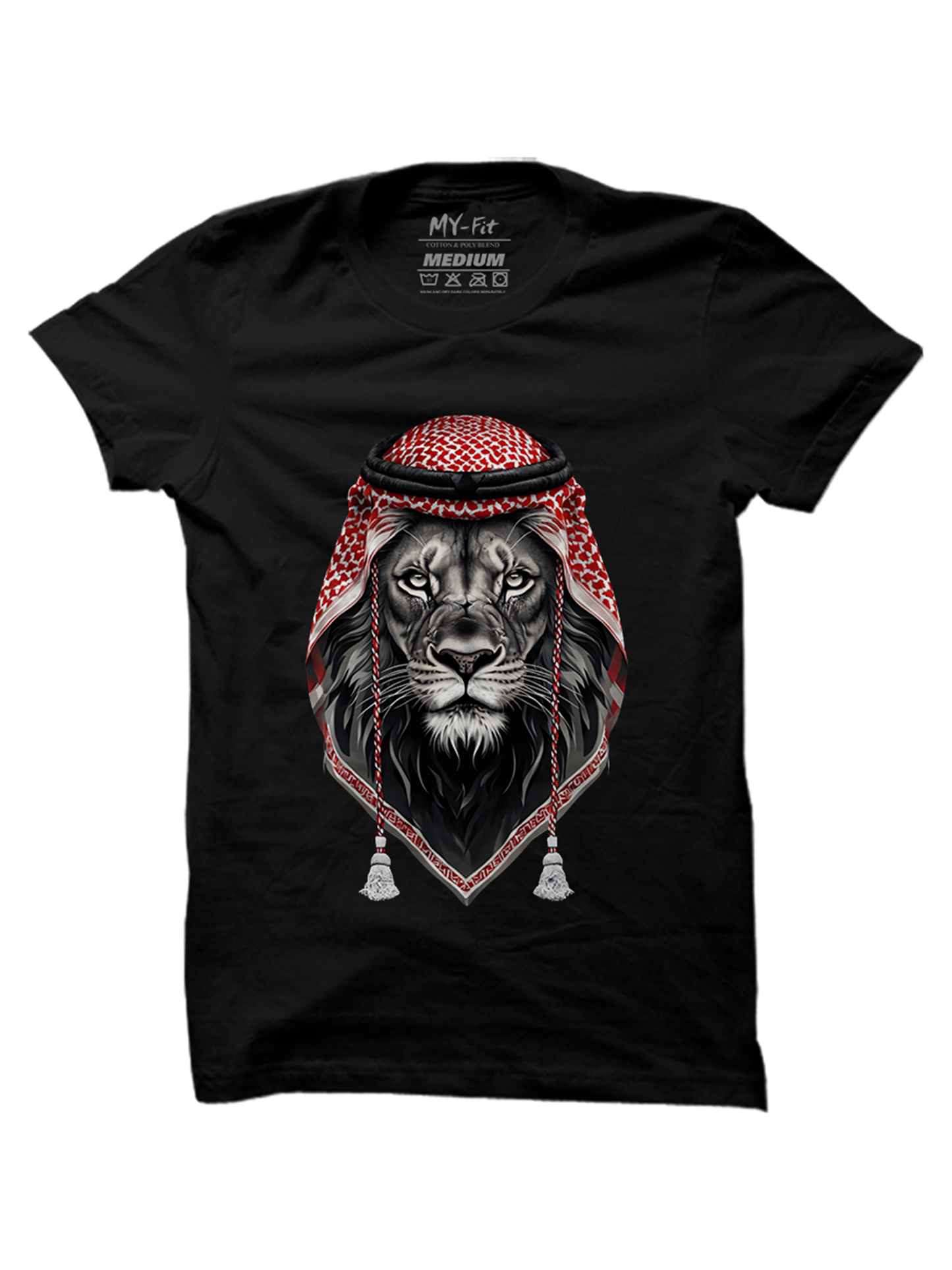 Arabic Lion Winter T Shirt