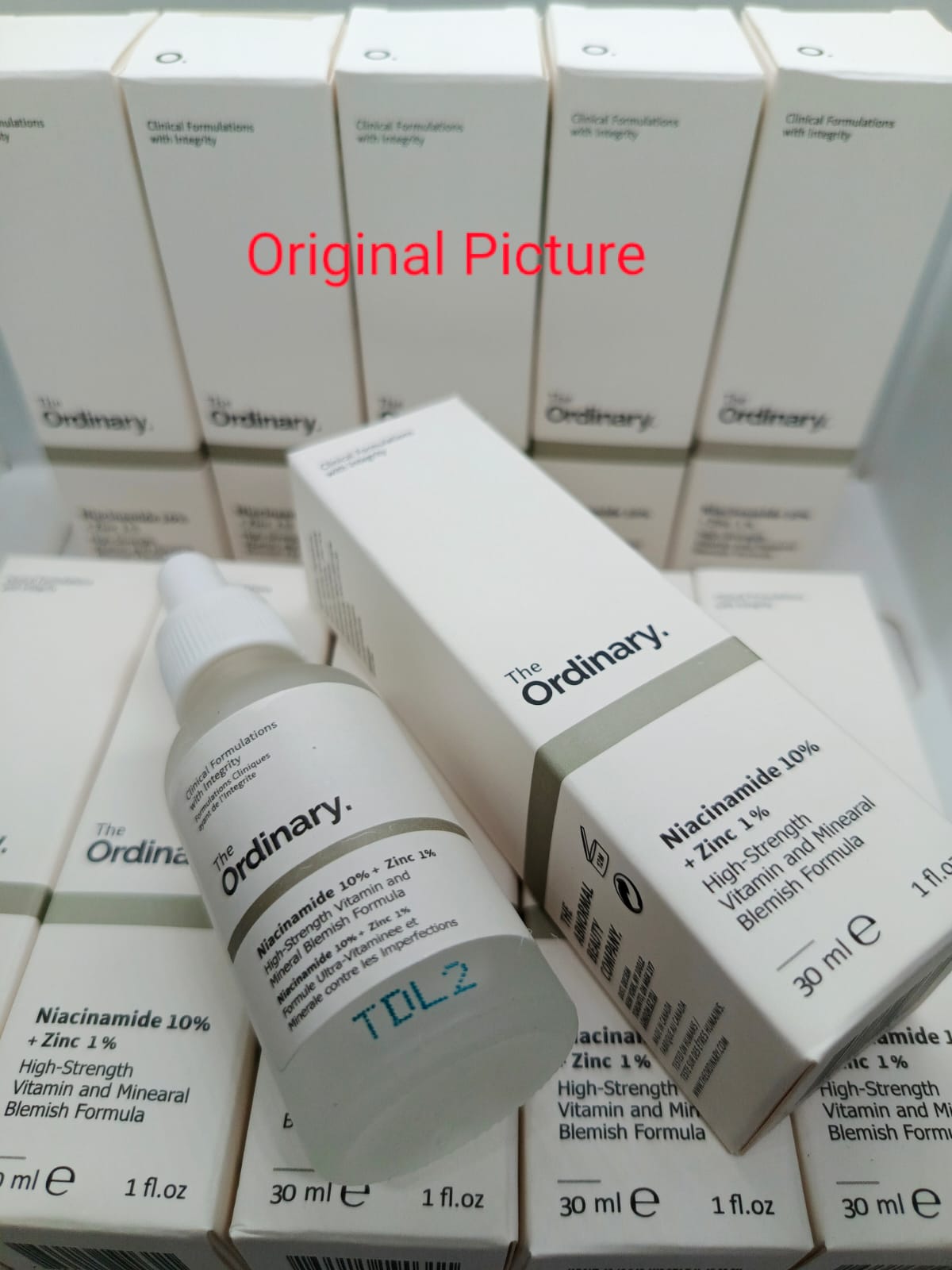 THE ORDINARY NIACINAMIDE 10%+ZINC 1%(Original Barcode scan)