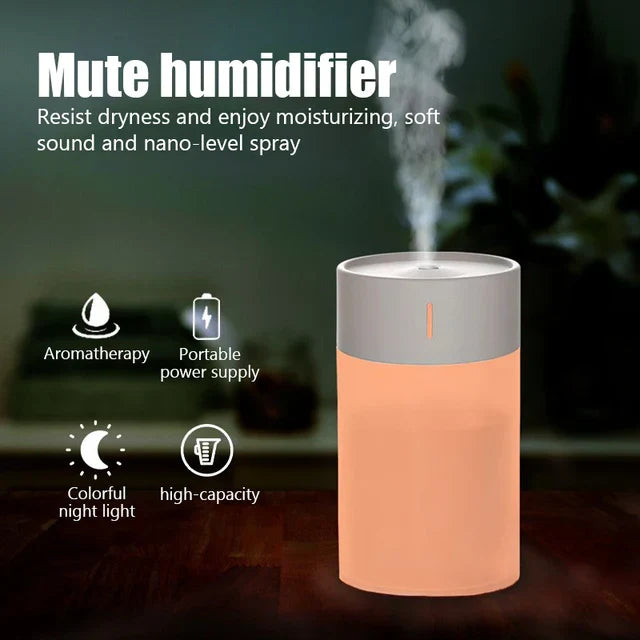 Colorful Night Light USB Powered Humidifiers
