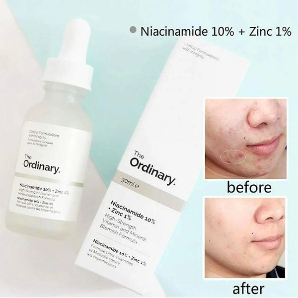 THE ORDINARY NIACINAMIDE 10%+ZINC 1%(Original Barcode scan)