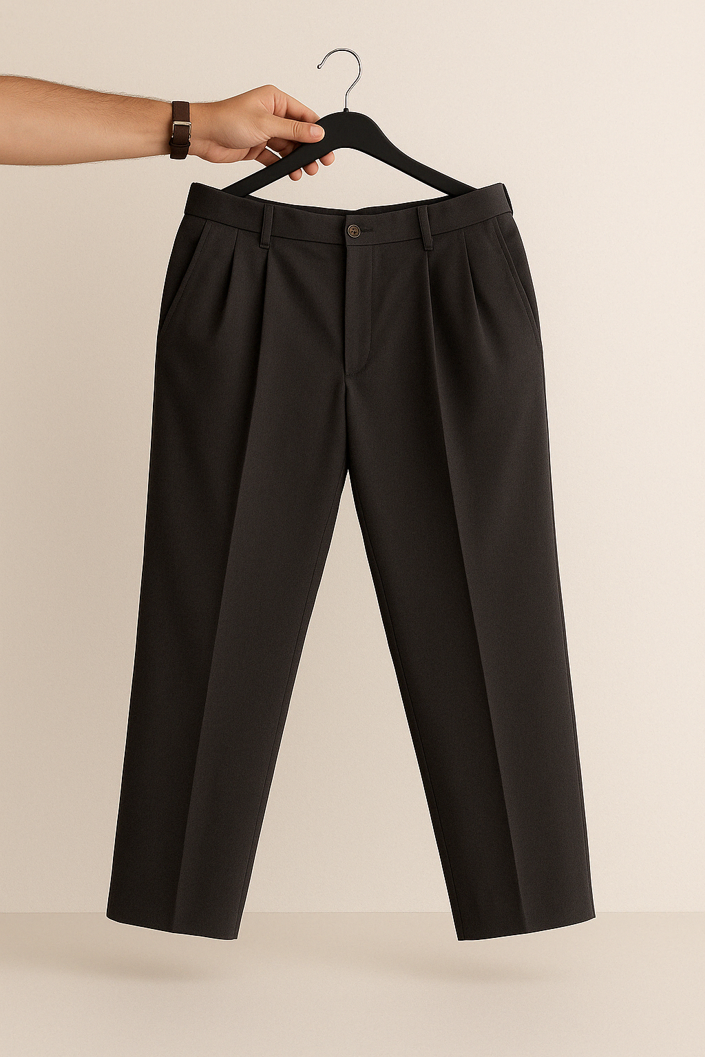 Premium Thrifted Cream Dress Pants