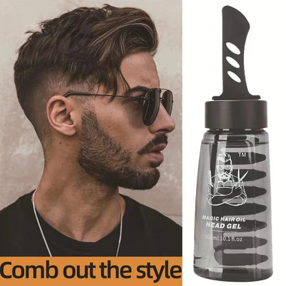 Hair Oil Head Gel, Hair Gel for Men