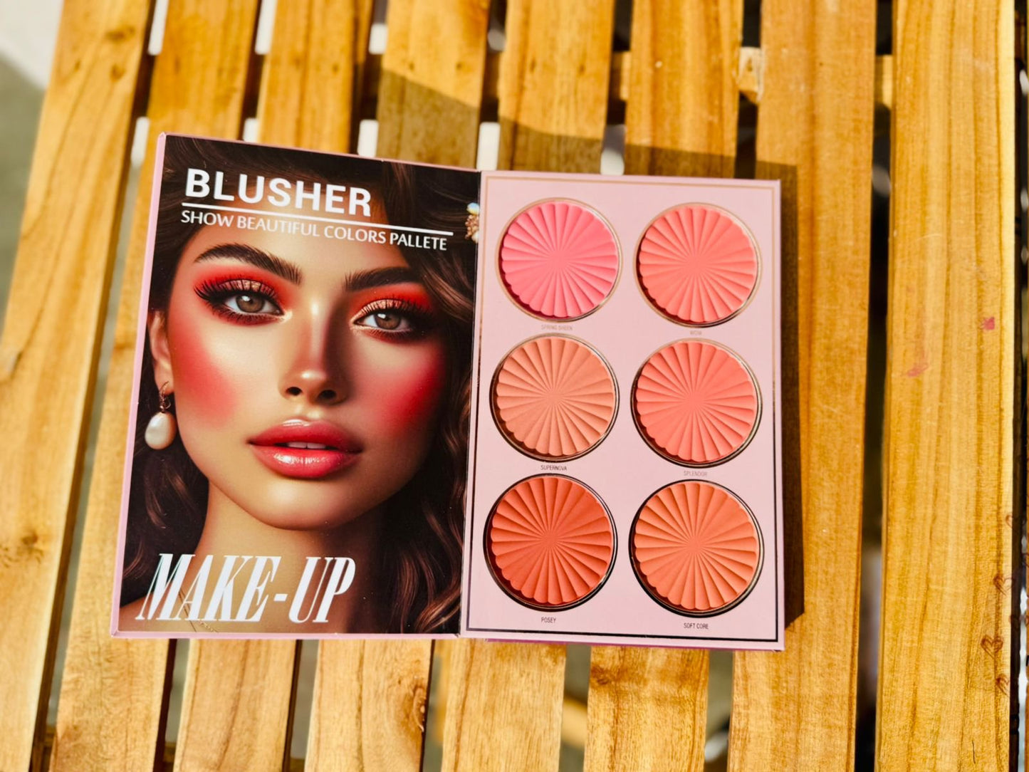 Mocmallure Makeup Book Palette 6in1