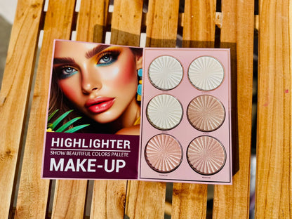 Mocmallure Makeup Book Palette 6in1