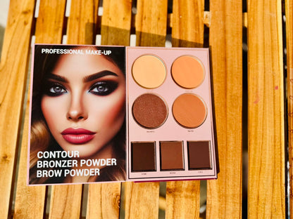 Mocmallure Makeup Book Palette 6in1