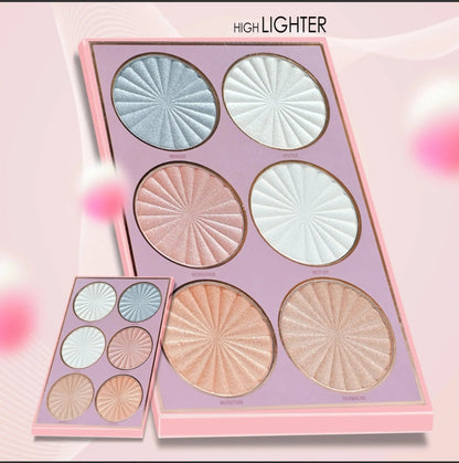 HUDAMOJI 5 PAGES ALL IN ONE MAKE-UP BOOK PALETTE