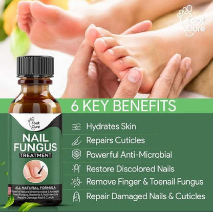 Natural Antifungal Oil for Damaged Nails