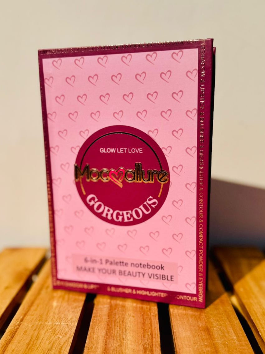 Mocmallure Makeup Book Palette 6in1