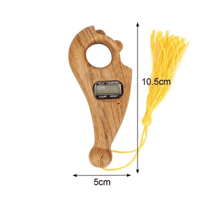 Rotating Prayer Beads with Digital Counter